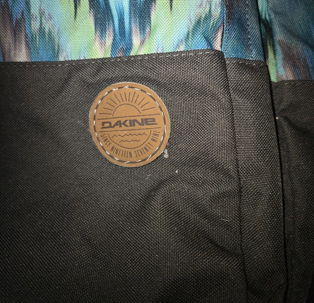Dakine Teal & Black Patterned Everyday Backpack